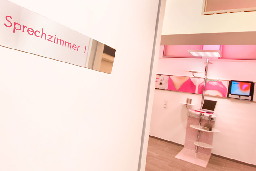 Sprechzimmer 1 im MVZ Hansaklinik in Dortmund